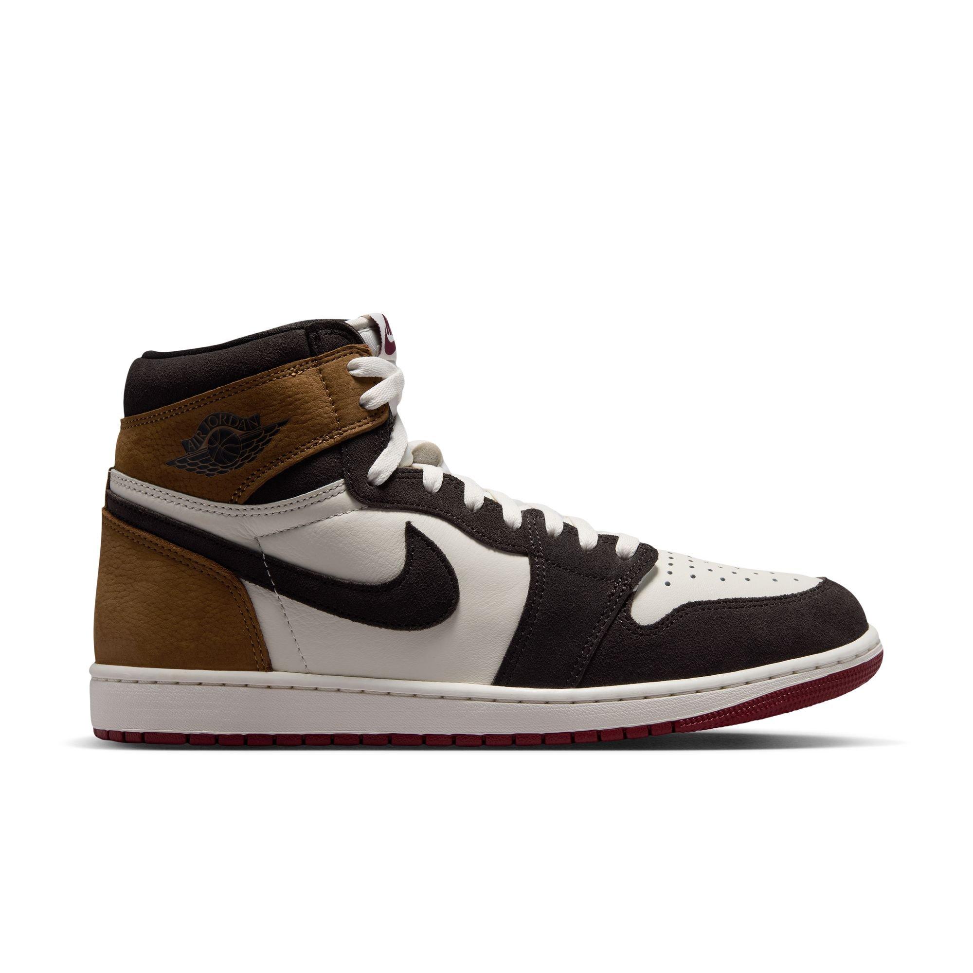 Jordan 1 Retro High OG "Love Letter" Men's Shoe - SHADOW BROWN/TEAM RED/BRITISH TAN